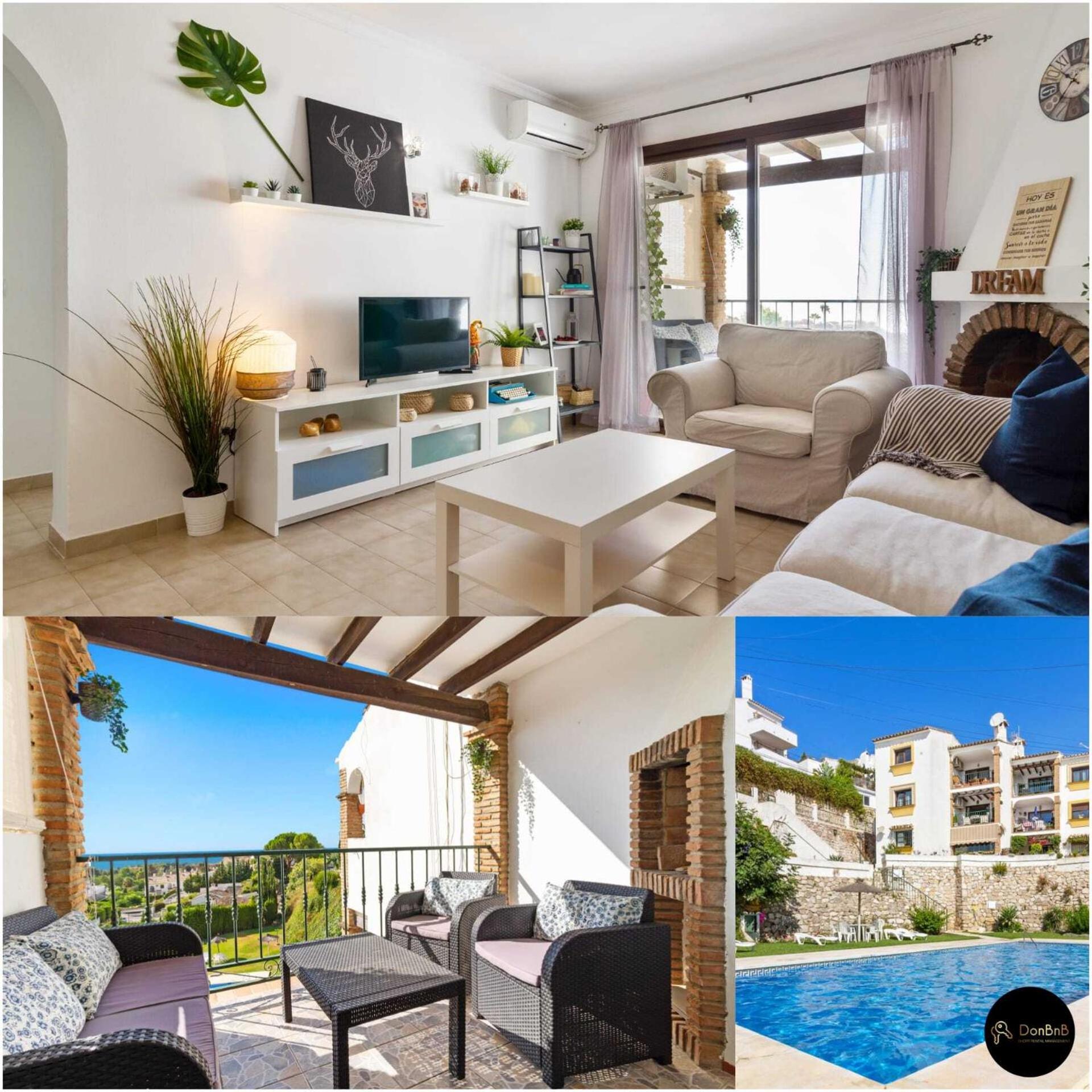 Sea View Apartment In Benalmadena La Capellania Eksteriør billede